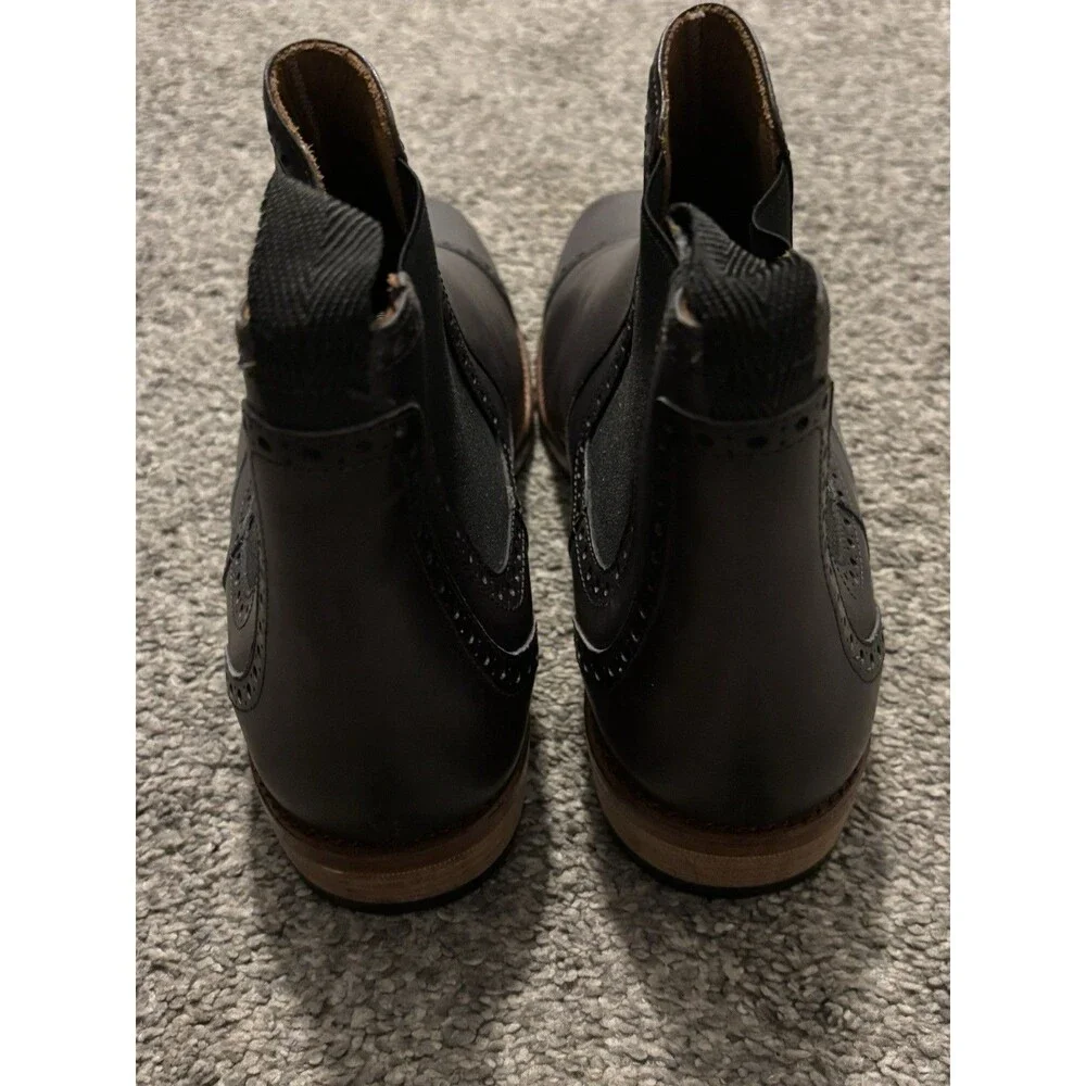Taft Havana Chelsea Boots Sz EU 42 Men's US 9 Leather Spain Charcoal